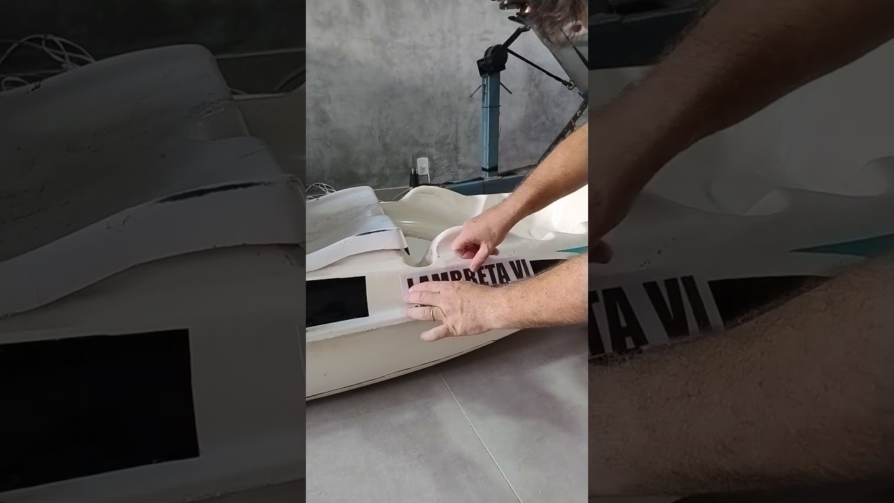 COMO ADESIVAR SEU BARCO