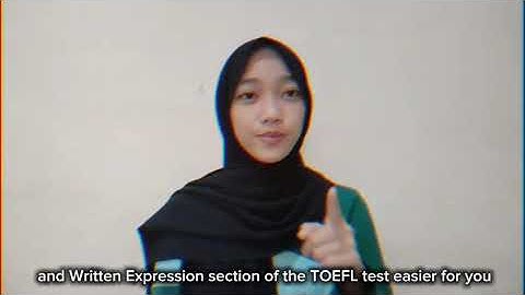 Tips and Tricks for the TOEFL Test Presented by Group 10