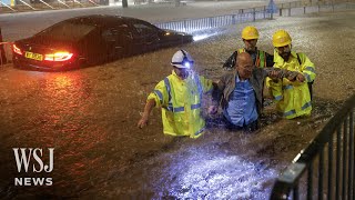 Hong Kong Flooded by Heaviest Rainfall in 139 Years | WSJ News