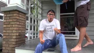 Founder of because I said I would accepts #IceBucketChallenge