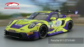 Ixo 1:18 2. Elección / Porsche 911 (992) GT3 R #44 24h Nürburgring 2023
