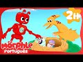 Robôs x Dinossauros 🤖🦖 Garagem do Gecko OR Mila e Morphle em Português | Desenhos Animados