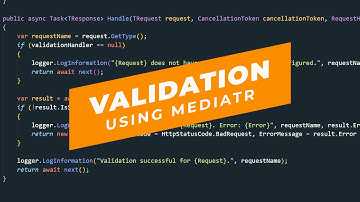 MediatR Validation Behavior - Validation In C# Web API
