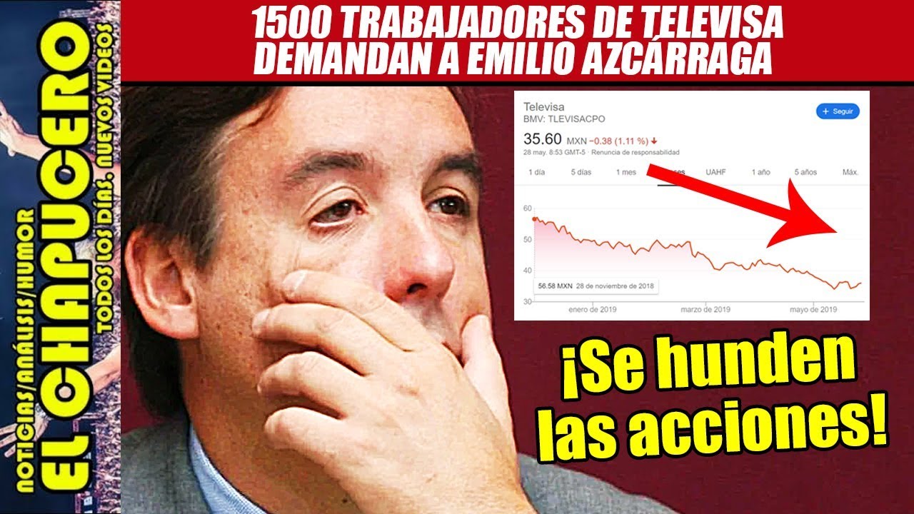 Azcárraga enfrenta masivas demandas laborales por quiebra de Televisa mexico primera division