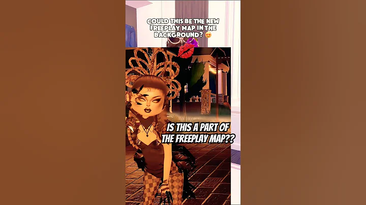 🚨HALLOWEEN FREEPLAY MAP?? 🎃❤️ #dti #dresstoimpress #halloween #update #sneakpeek #roblox #shorts