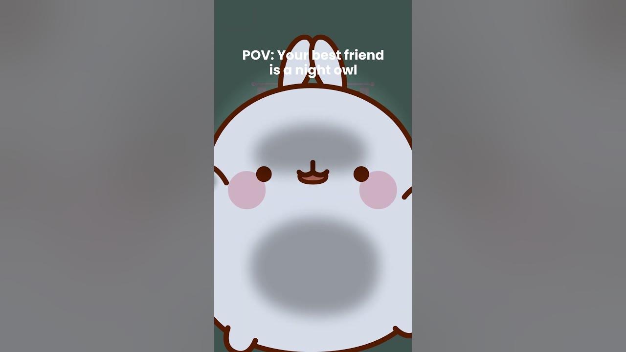Which one are you ? 🌙☀️ #molang @MolangYouTuber