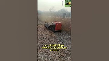 Revolutionize Your Worksite: Vigorun Wireless Rubber Track Tool Transporter Mower #rasenmäher