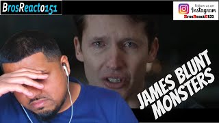 LOST FOR WORDS |  James Blunt - Monsters (Official Music Video) REACTION