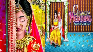 Glamdiva Wedding Makeup & Dressup Game | New Wedding Game - New Indian Wedding 👰 Android Gameplay screenshot 5