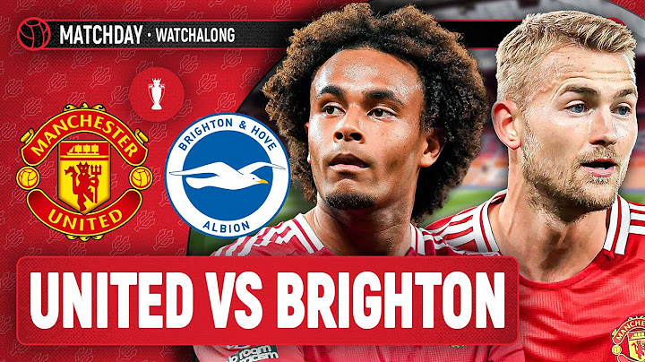Brighton 2-1 Manchester United LIVE STREAM | Premier League WatchAlong