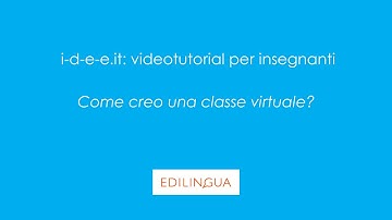Come creo una classe virtuale?