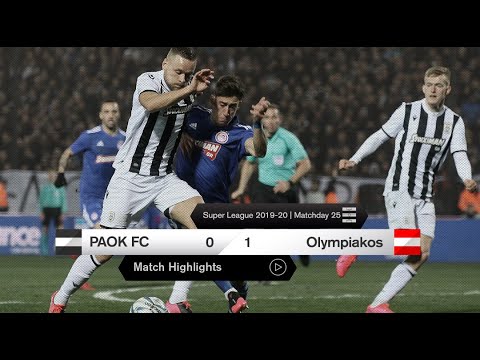 PAOK Olympiakos Goals And Highlights