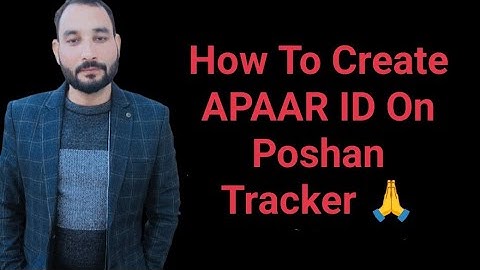 How To Create APAAR ID On Poshan Tracker 🙏
