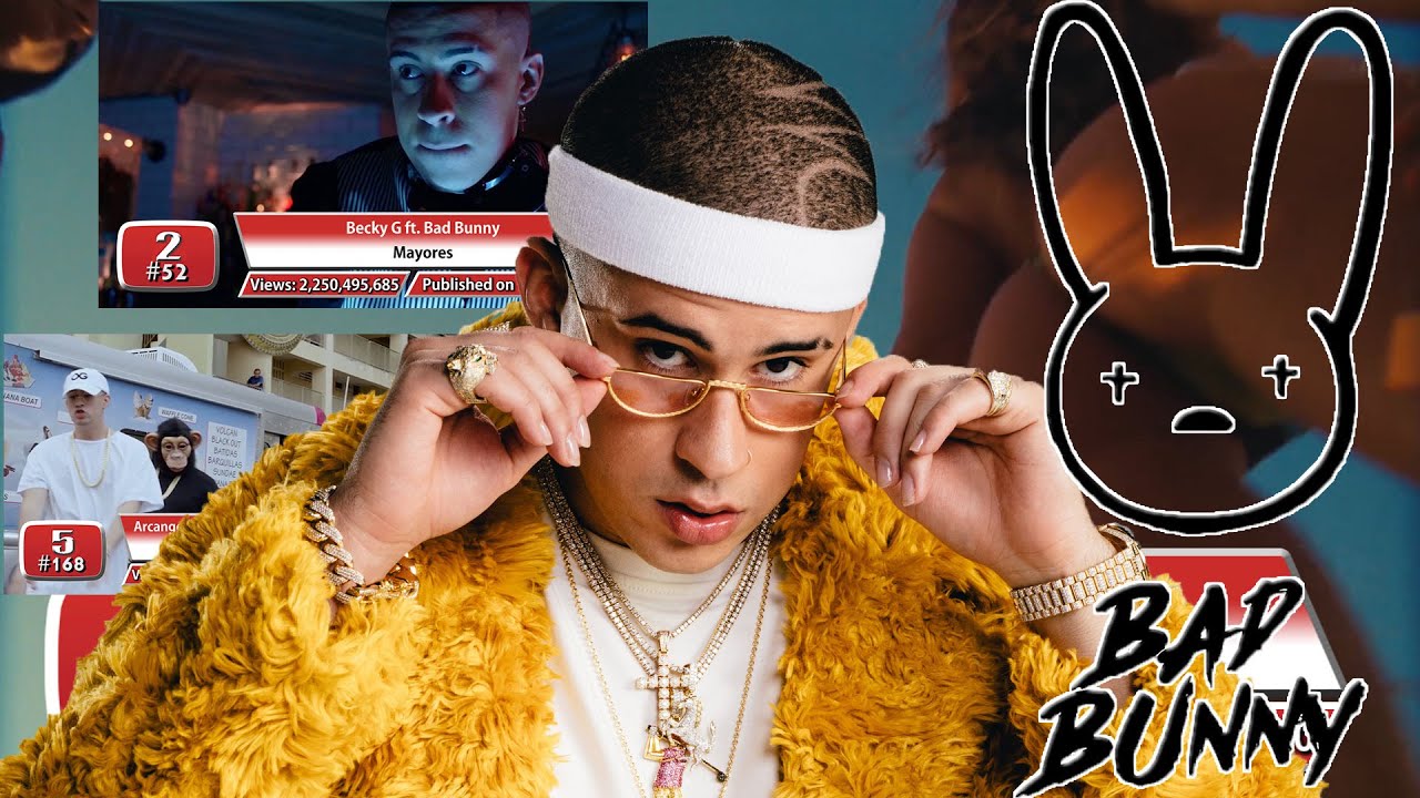 Bad Bunny Most Viewed Songs On YouTube Update Feb 2023 YouTube bad-bunny-most-viewed-songs-on-youtube-update-feb-2023-youtube