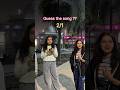 Best girl reaction guess the song 🎶 | public reaction video 🥰 #shorts #shortsfeed #publicreaction