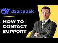 How to Contact DeepSeek Customer Support !