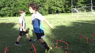 Anthony, Big Anthony, Angelina, Avner, julio, Carlos soccer training 5/20/2024