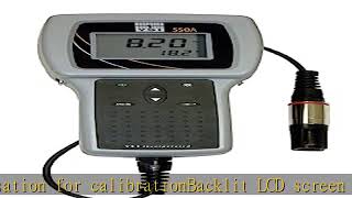YSI 550A-12 Handheld Dissolved Oxygen Meter with 12' Cable and Probe, 0 to 50 mg/L, 0.01 mg/L, 0 to