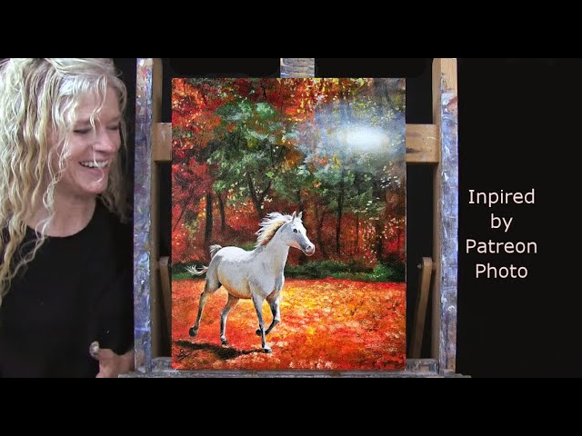 Discover the Beauty of Fall with 4 Stunning Autumn Acrylic Paintings + –  Artyshils Art
