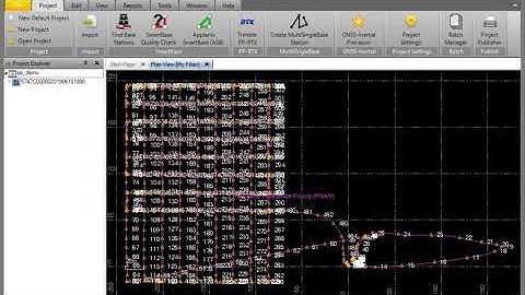 Applanix POSPac UAV v8.4 SP2 post-processing demo