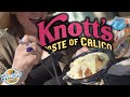 TODAY!  Fresh Baked EATS Knotts Berry Farm! | Taste of Calico Pt. 1