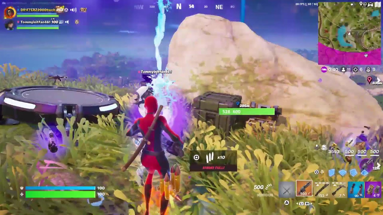 New Fortnite *LIVE EVENT* MARVEL HEROS SAVE US! YouTube