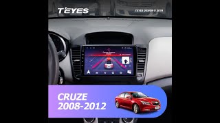 Установка магнитолы фирмы TEYES на автомобиль Chevrolet Cruze