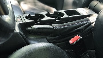 BMW E46 M3 Alcatara E Brake Boot Install