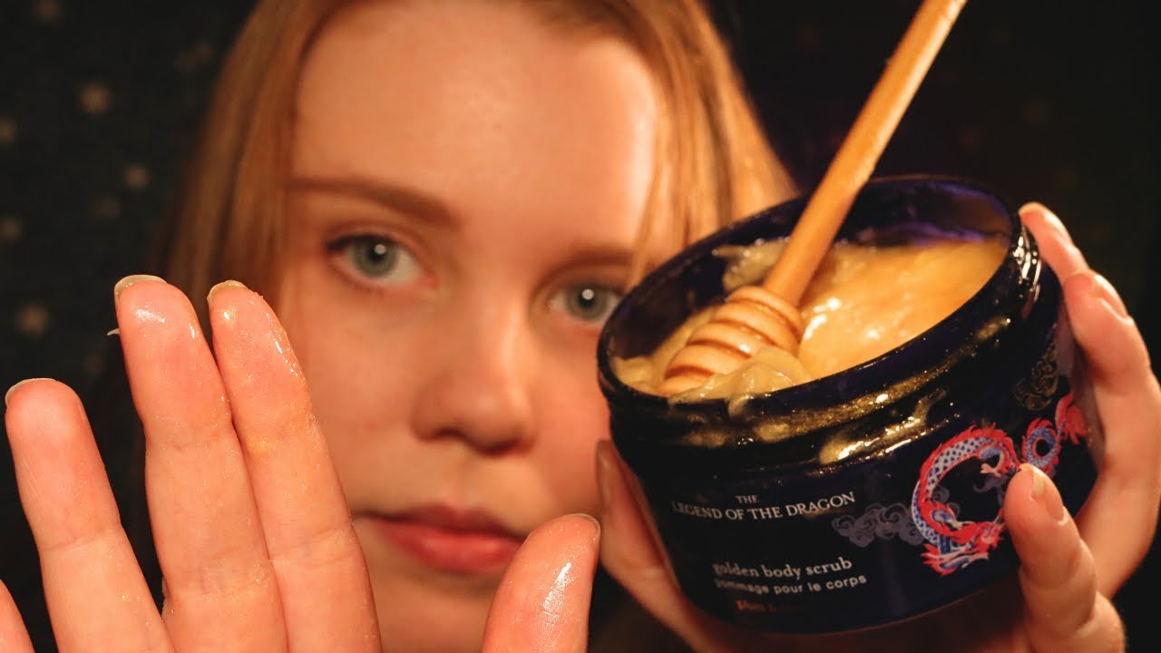 ASMR CLOSEUP Personal Attention BODY SCRUB MASSAGE! YouTube