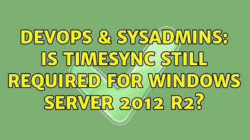 DevOps & SysAdmins: Is timesync still required for Windows Server 2012 R2?