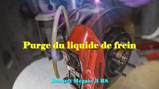 Tutorial] Brake Fluid Bleeding - Renault Mégane 3 RS 