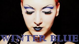 Winter Blue Makeup Tutorial