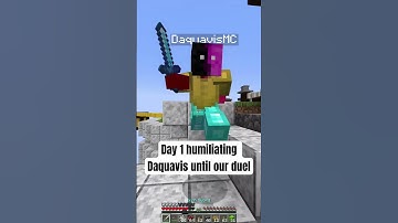 Day 1 Humiliating Daquavis #minecraft