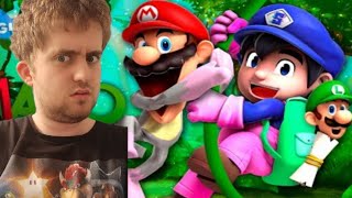 SMG4: Mario The Exploro Reaction! "MR PUZZLEVISION IS BACK"