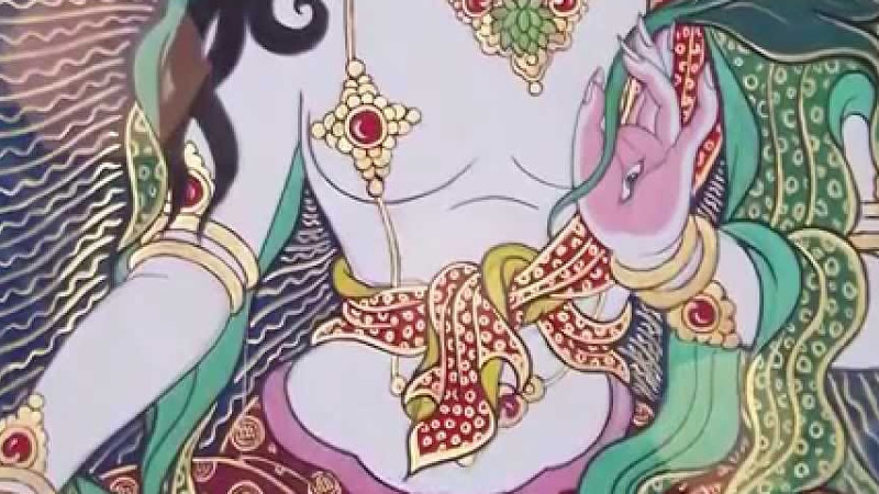 白度母心咒《密宗咒語》 - 如意寶白瑪奧色法王 唱誦（香港佛教文化産業）