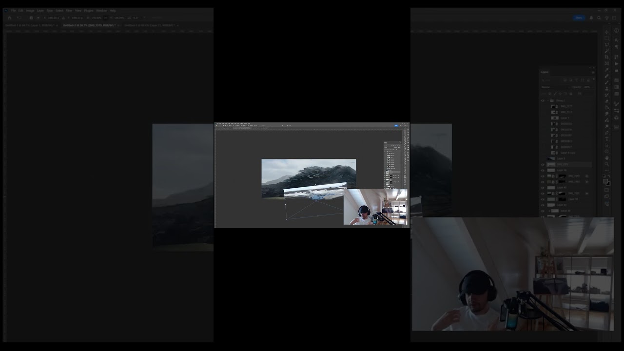 Solarpunk World⎢Hillside Settlement - Establishing Shots  