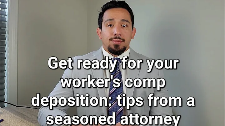 Get ready for your worker's comp deposition: tips from a seasoned attorney