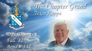 DIRK THOMAS MEMORIAL SLIDESHOW - October 23, 2023
