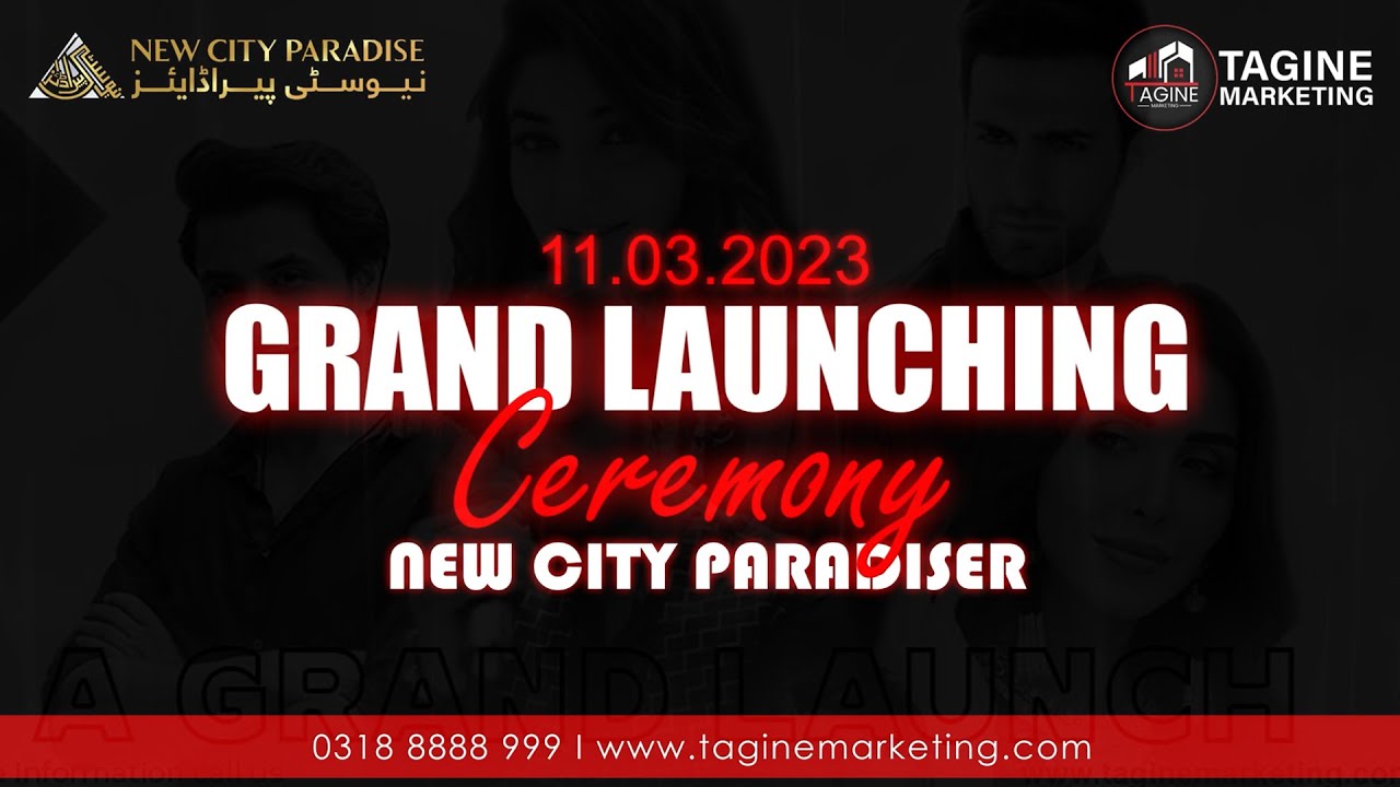 New City Paradise Grand Launching Ceremony I Event Highlights I Tagine Marketing