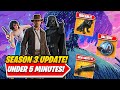 Fortnite CHAPTER 3 SEASON 3 Update Explained: EVERYTHING You NEED TO KNOW In UNDER 5 MINUTES!