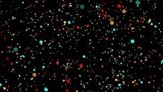 Multi Colour Dots Background Stock Footage Free