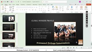 Illustrated PowerPoint 2019 | Module 6: Textbook Project Global Workspace Trends