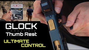 GLOCK THUMB REST (1 SEC INSTALL for RECOIL CONTROL)