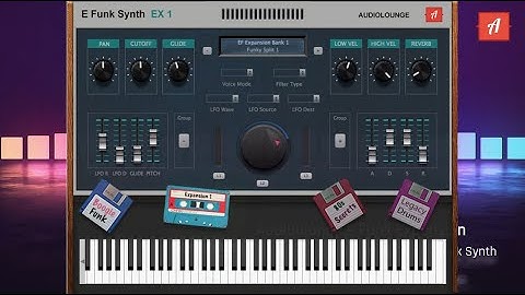Famous 80s Sounds ! VST  Audiolounge E Funk Synth Expansion VST / AU MAC - PC