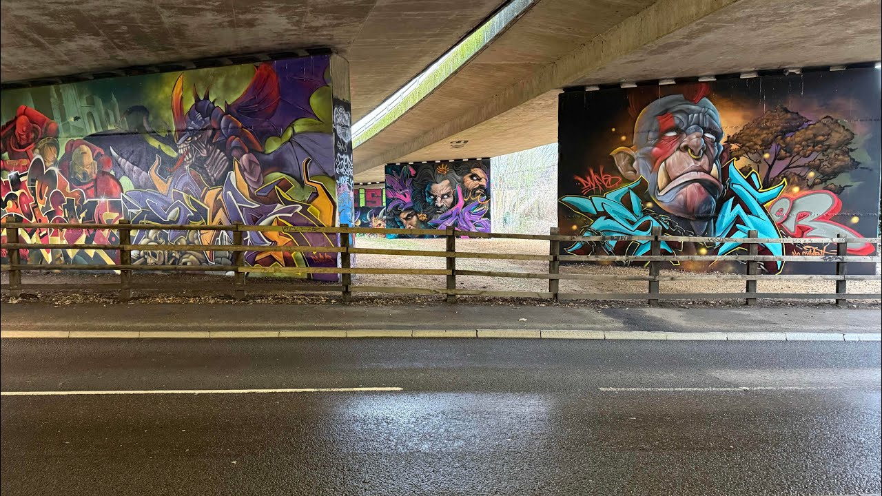 AMAZING GRAFFITI Hall of Fame , UK 