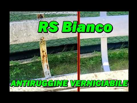 Video RS Bianco PULIRE VERNICE BLOCCARE RUGGINE metodo ULTRA VELOCE