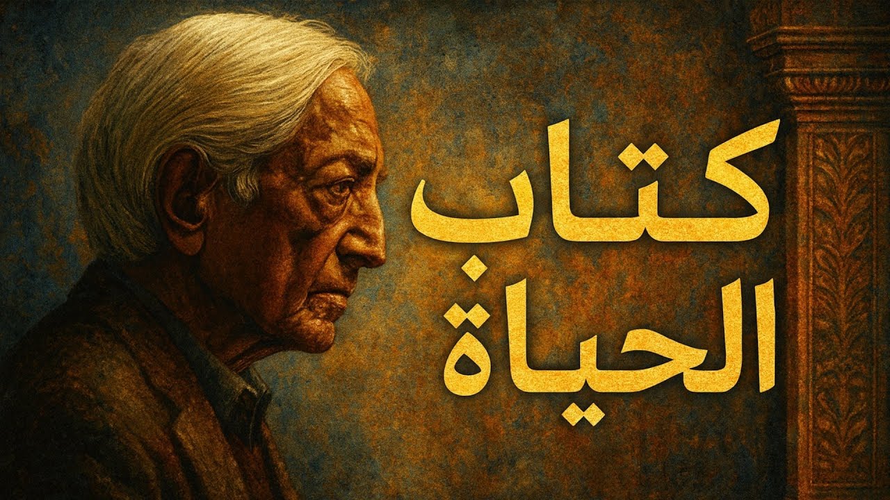رحلة فلسفية ستغيّر وعيك | كتاب الحياة – جدو كريشنامورتي