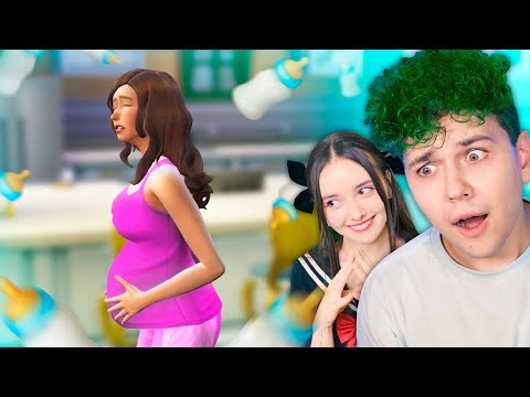 Моя Девушка Беременна! Sims 4