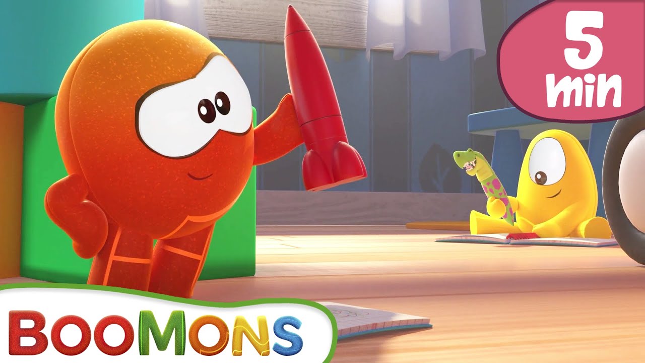 BooMons | The Pencil ️🦖 and more episodes | Kids Cartoon | Cartoons ...