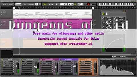 Dungeons of Sid - 120bpm chiptune with VSTSID